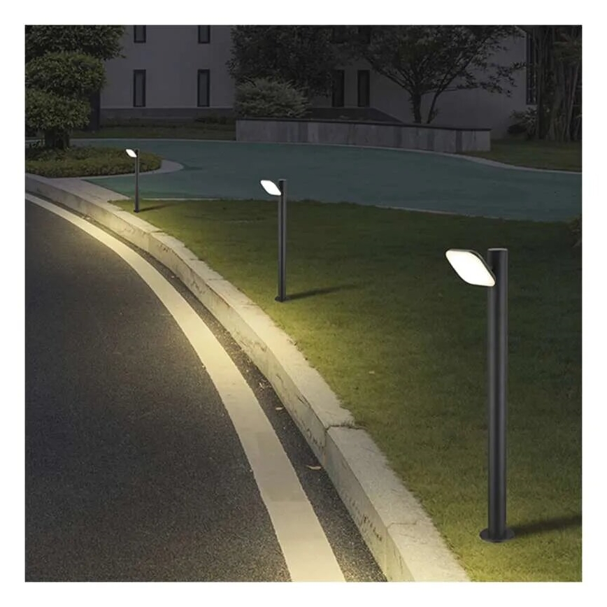 LED Venkovní lampa NIKA LED/12,5W/230V IP44 80 cm
