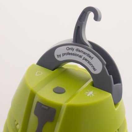 LED Venkovní lampa s lapačem hmyzu LED/5W/USB 1800mAh IP44