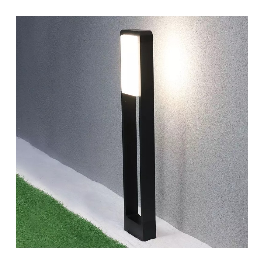 LED Venkovní lampa SAMSUNG CHIP LED/10W/230V 3000K IP65 černá