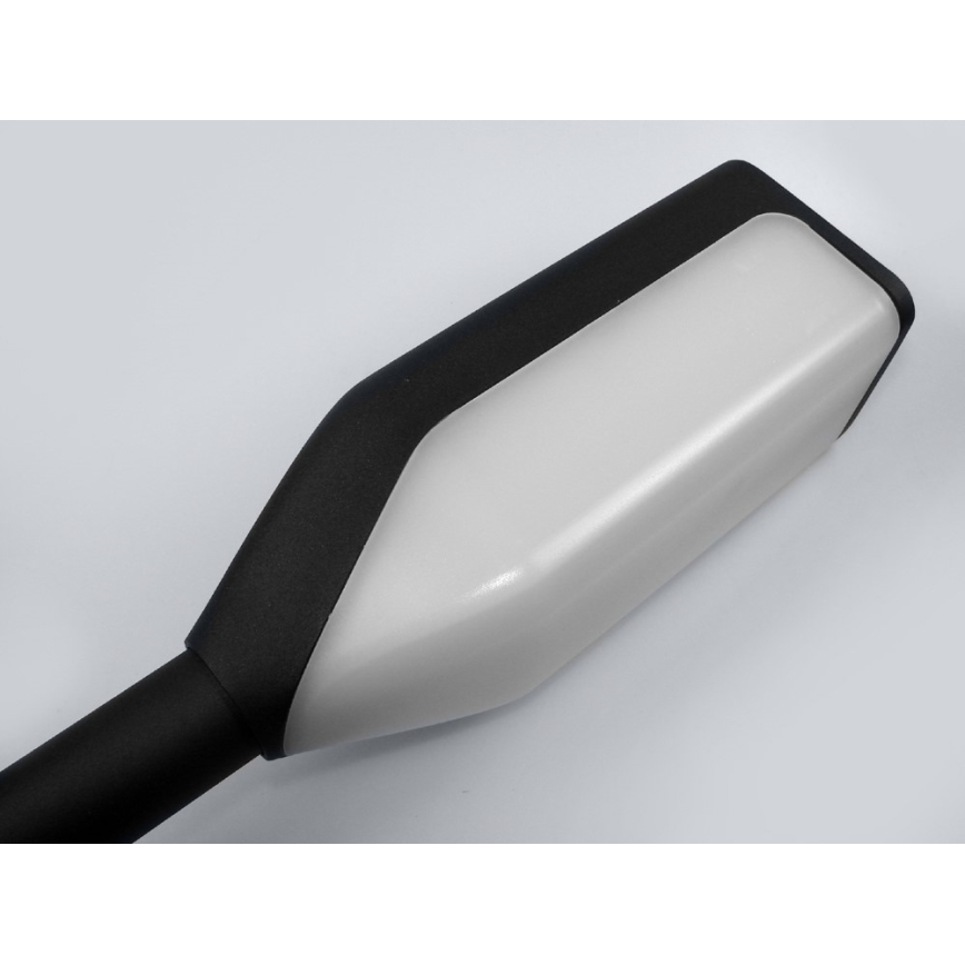 LED Venkovní lampa SAVEN LED/6W/230V 50 cm IP54 černá