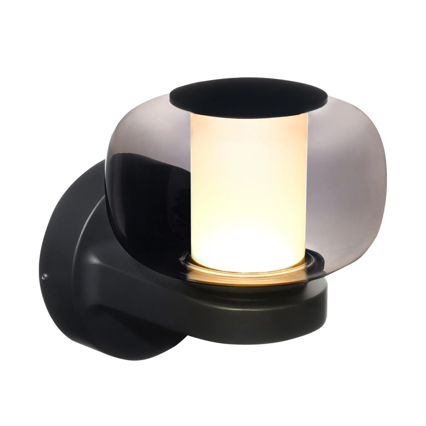 LED Venkovní nástěnná lampa MALAGA LED/12W/230V IP44 černá