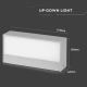 LED Venkovní nástěnné svítidlo 1xLED/9W/230V IP65 3000K