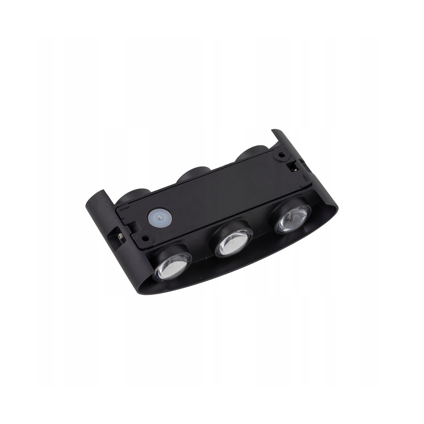 LED Venkovní nástěnné svítidlo ARROW 6xLED/1W/230V IP54 černá