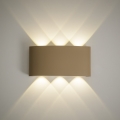 LED Venkovní nástěnné svítidlo ARROW LED/6W/230V IP54 béžová