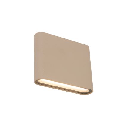 LED Venkovní nástěnné svítidlo ARWENA S LED/6W/230V IP54 béžová