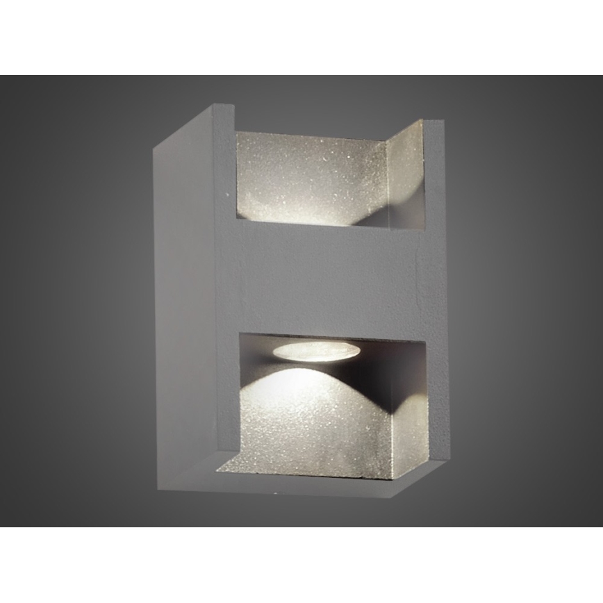 LED Venkovní nástěnné svítidlo CISSA 2xLED/2W/230V IP54