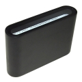 LED Venkovní nástěnné svítidlo FLOW LED/3W/230V IP54 černá