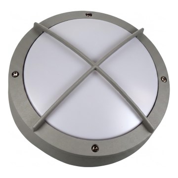 LED Venkovní nástěnné svítidlo FRODA LED/12W/230V IP54 šedá