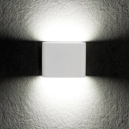 LED Venkovní nástěnné svítidlo GARTO LED/8W/230V bílá