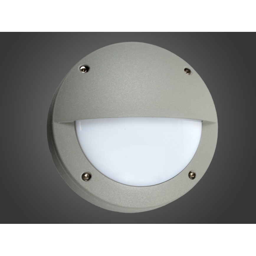 LED Venkovní nástěnné svítidlo JORDI LED/12W/230V IP54 šedá