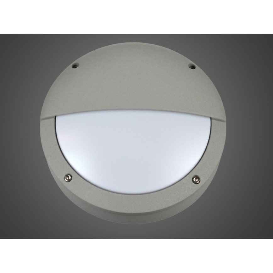 LED Venkovní nástěnné svítidlo JORDI LED/12W/230V IP54 šedá