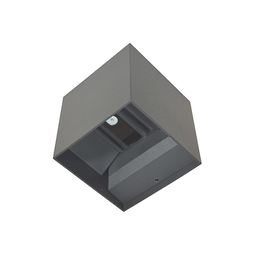 LED Venkovní nástěnné svítidlo KREON 2xLED/3W/230V IP54 3000K antracit