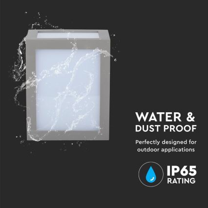 LED Venkovní nástěnné svítidlo LED/12W/230V 4000K IP65