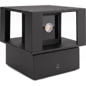 LED Venkovní nástěnné svítidlo LED/12W/230V IP54 černá