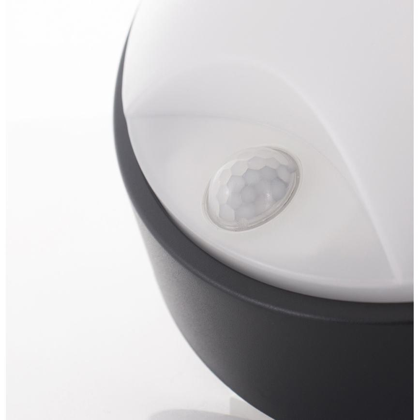 LED Venkovní nástěnné svítidlo se senzorem LED/14W/230V IP54