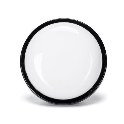 LED Venkovní nástěnné svítidlo LED/15W/230V 6500K pr. 15,5 cm černá IP65