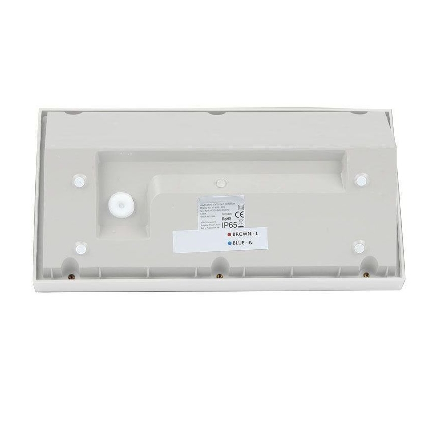 LED Venkovní nástěnné svítidlo LED/20W/230V 4000K IP65 bílá