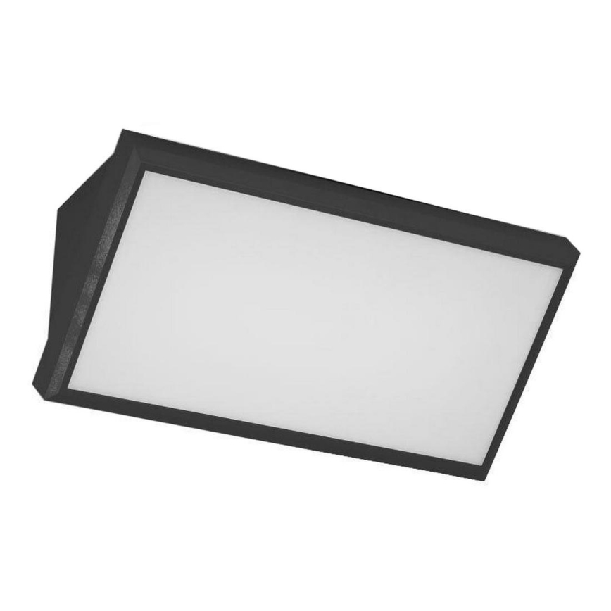 LED Venkovní nástěnné svítidlo LED/20W/230V 4000K IP65 černá