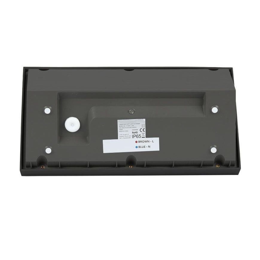LED Venkovní nástěnné svítidlo LED/20W/230V 4000K IP65 černá