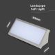 LED Venkovní nástěnné svítidlo LED/20W/230V 4000K IP65 šedá