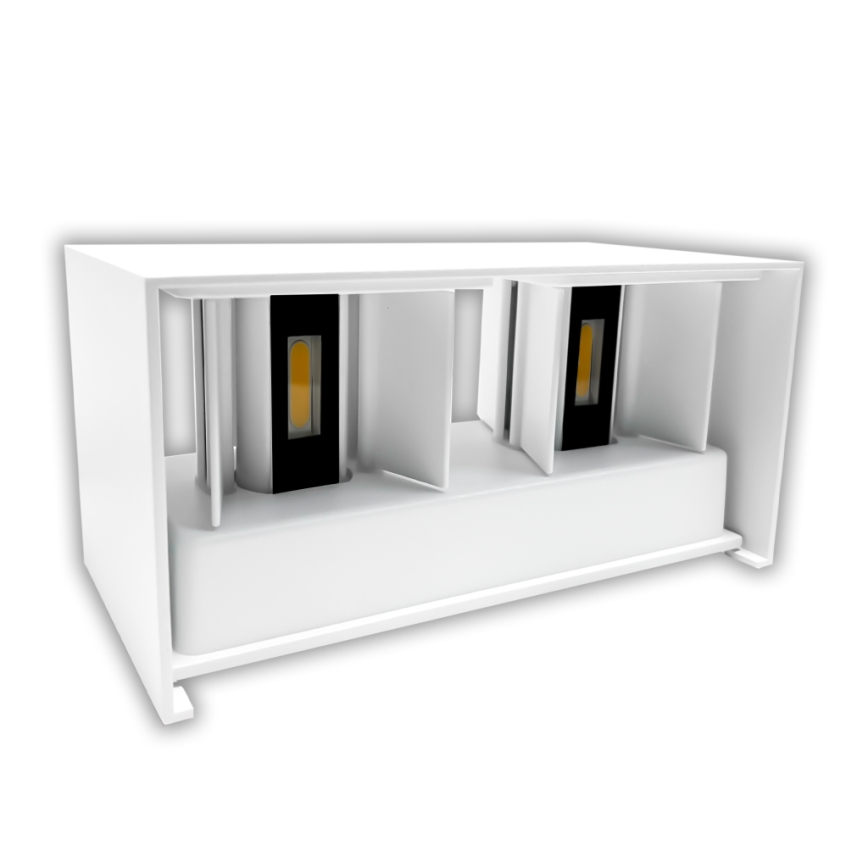 LED Venkovní nástěnné svítidlo LED/24W/230V 3000K IP65 bílá