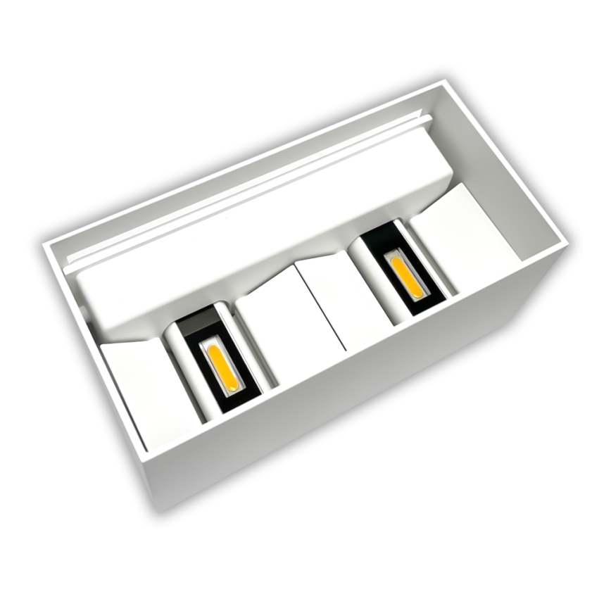 LED Venkovní nástěnné svítidlo LED/24W/230V 3000K IP65 bílá