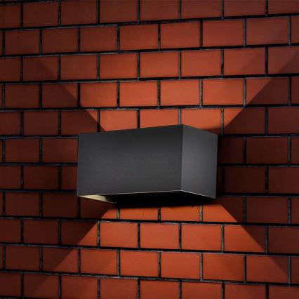LED Venkovní nástěnné svítidlo LED/24W/230V 4000K IP65 černá