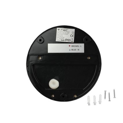 LED Venkovní nástěnné svítidlo LED/3W/230V 4000K IP65 černá