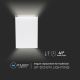 LED Venkovní nástěnné svítidlo LED/4W/230V 6400K IP65 bílá
