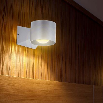 LED Venkovní nástěnné svítidlo LED/5W/230V 4000K IP65 bílá