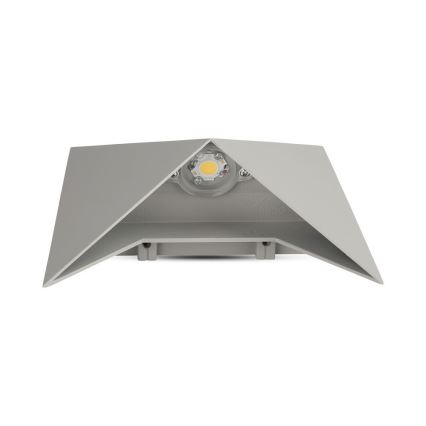 LED Venkovní nástěnné svítidlo LED/5W/230V 4000K IP65 šedá
