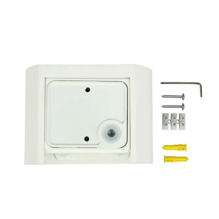 LED Venkovní nástěnné svítidlo LED/6W/230V 3000K IP65 bílá