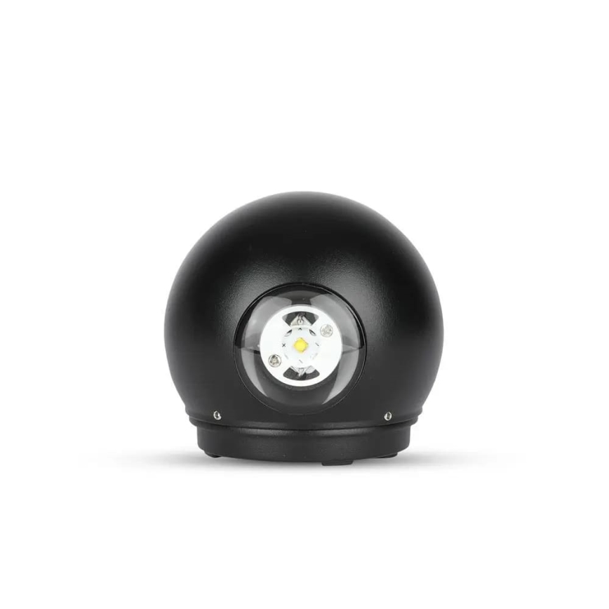 LED Venkovní nástěnné svítidlo LED/6W/230V 3000K IP65 černá