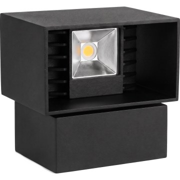LED Venkovní nástěnné svítidlo LED/6W/230V IP54 černá