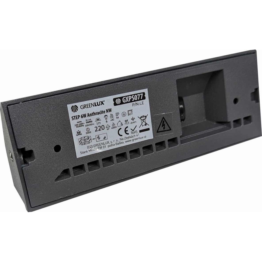 LED Venkovní nástěnné svítidlo LED/6W/230V IP54