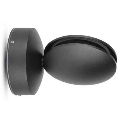 LED Venkovní nástěnné flexibilní svítidlo LED/7W/230V 3000K IP65 černá