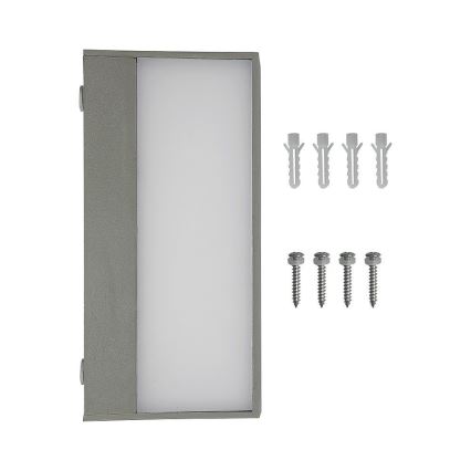 LED Venkovní nástěnné svítidlo LED/9W/230V 3000K IP65