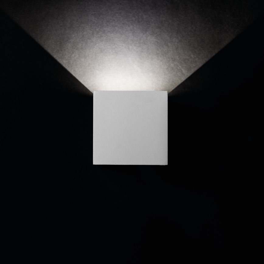 LED Venkovní nástěnné svítidlo REKA LED/7W/230V IP54 bílá