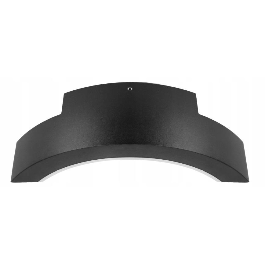 LED Venkovní nástěnné svítidlo se senzorem pohybu LED/10W/230V IP54 černá