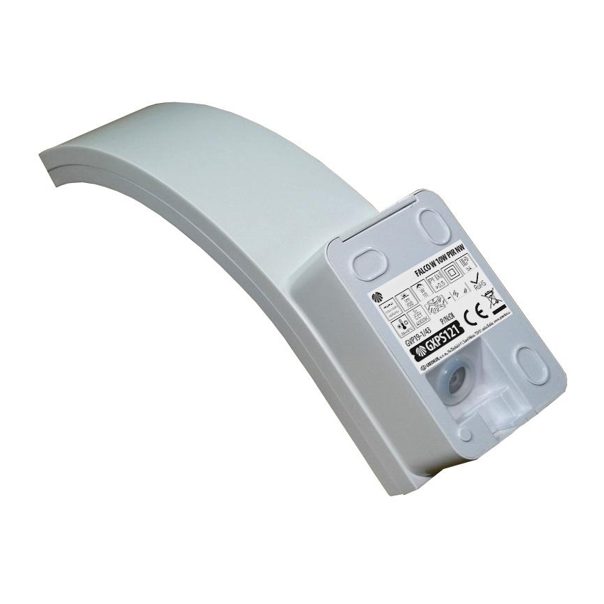 LED Venkovní nástěnné svítidlo se senzorem LED/10W/230V IP54