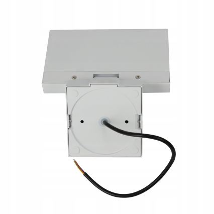 LED Venkovní nástěnné svítidlo se senzorem pohybu LED/18W/230V IP44 bílá