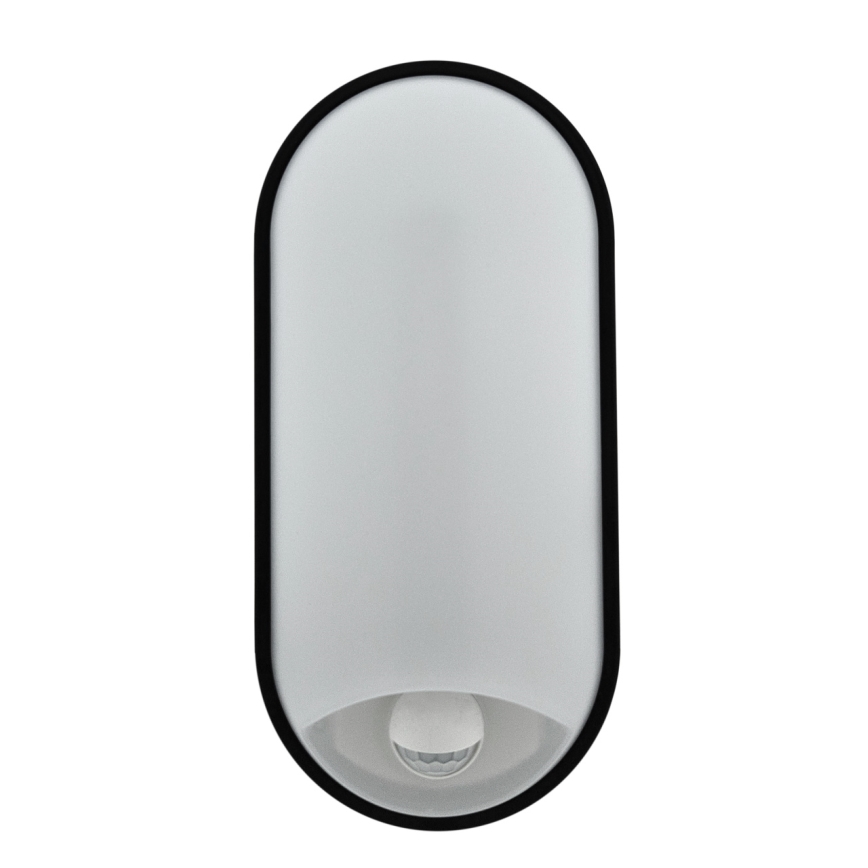 LED Stmívatelné venkovní nástěnné svítidlo se senzorem pohybu LED/12/15/18W/230V 3000K/4000K/6500K IP65 černá/bílá