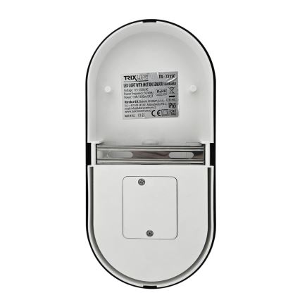 LED Stmívatelné venkovní nástěnné svítidlo se senzorem pohybu LED/12/15/18W/230V 3000K/4000K/6500K IP65 černá/bílá