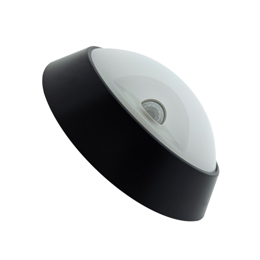 LED Stmívatelné venkovní nástěnné svítidlo se senzorem pohybu LED/15/18/20W/230V 3000K/4000K/6500K IP65 černá/bílá