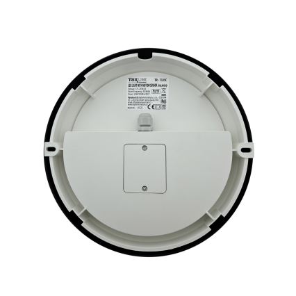 LED Stmívatelné venkovní nástěnné svítidlo se senzorem pohybu LED/15/18/20W/230V 3000K/4000K/6500K IP65 černá/bílá