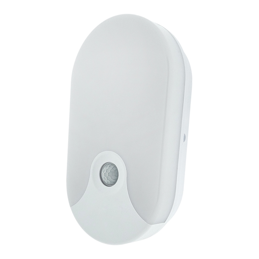LED Venkovní nástěnné svítidlo se senzorem pohybu LED/18W/230V IP44 antracit