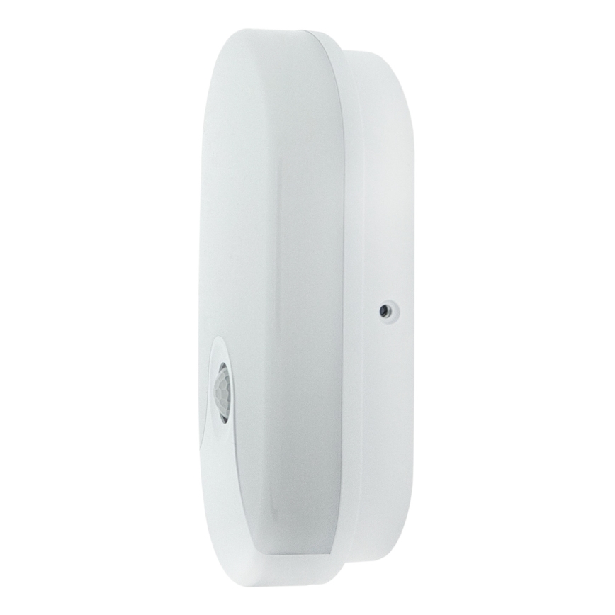 LED Venkovní nástěnné svítidlo se senzorem pohybu LED/18W/230V IP44 antracit