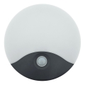LED Venkovní nástěnné svítidlo se senzorem pohybu LED/18W/230V IP44 bílá