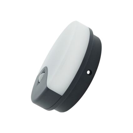 LED Venkovní nástěnné svítidlo se senzorem pohybu LED/18W/230V IP44 bílá