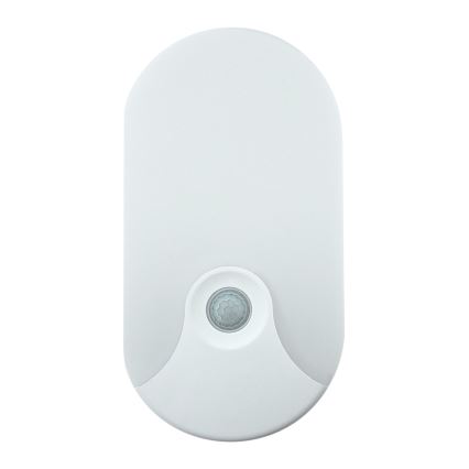 LED Venkovní nástěnné svítidlo se senzorem pohybu LED/18W/230V IP44 bílá
